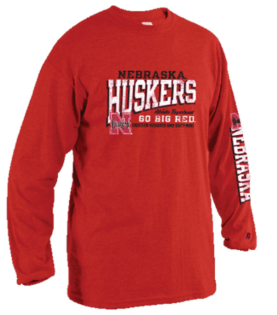 L/S GO BIG RED TEE