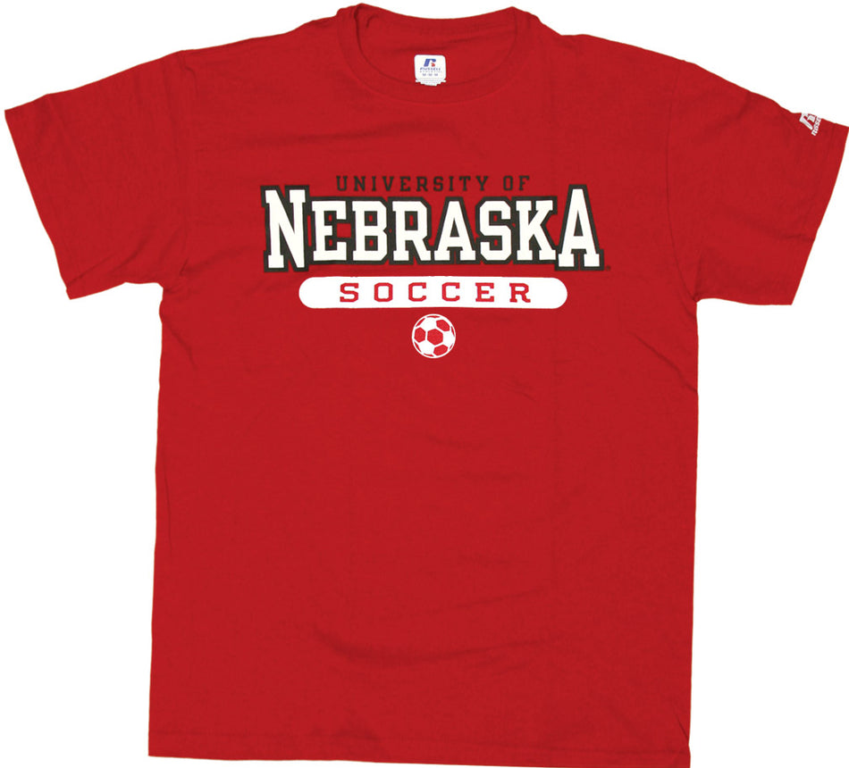 RED NE SOCCER TEE