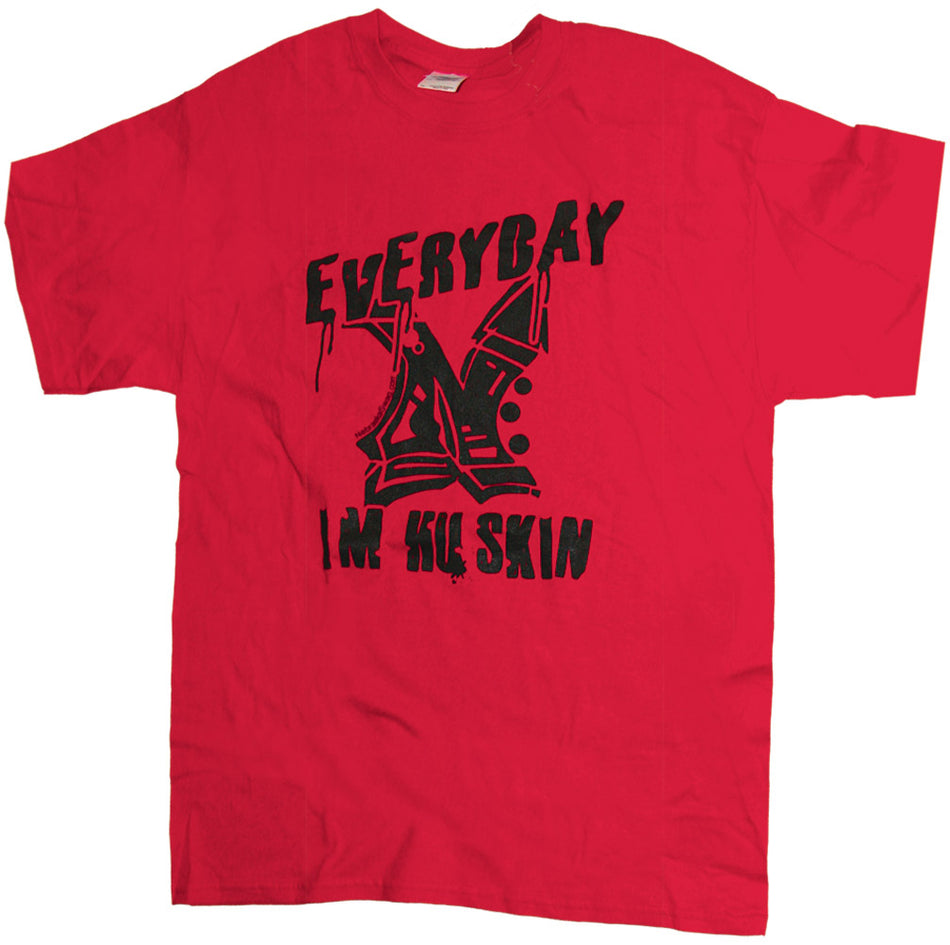 Nebraska Swag "Everyday I'm Huskin" Tee