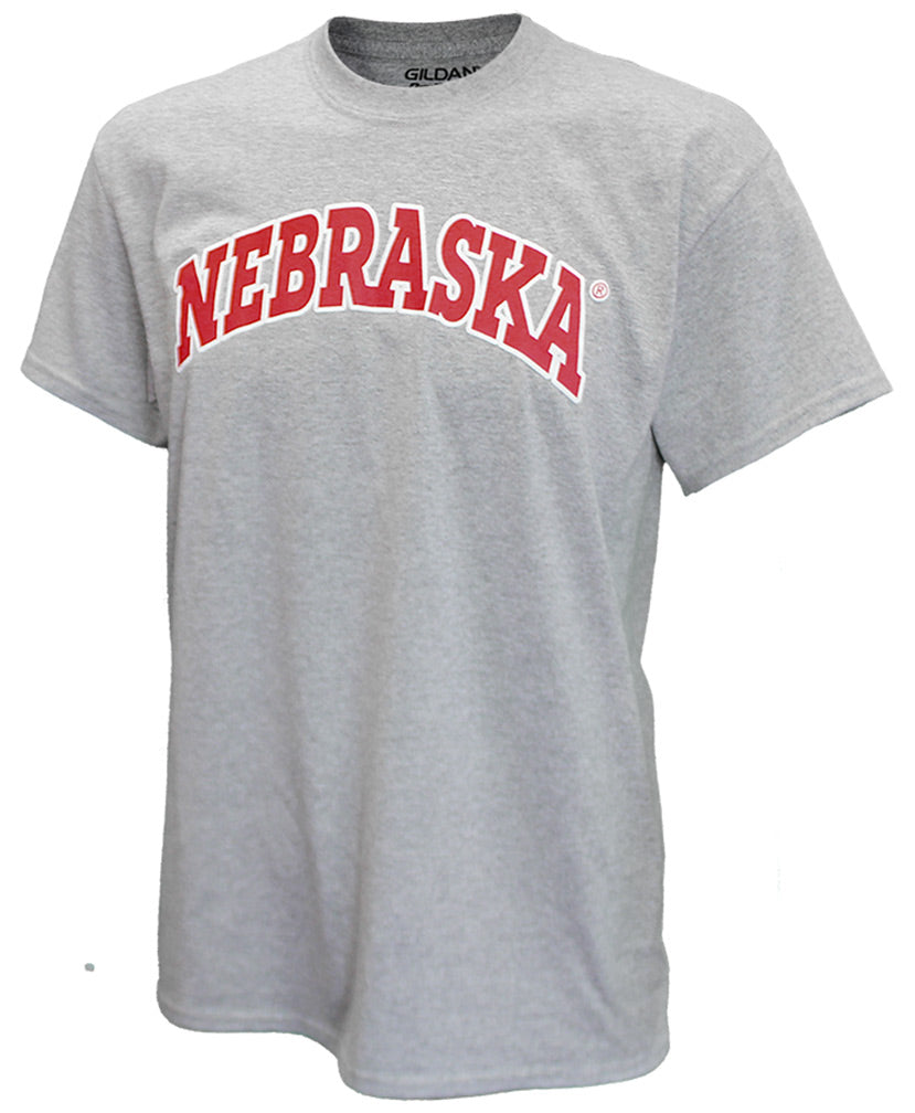 Heather Bold Nebraska Arch Tee