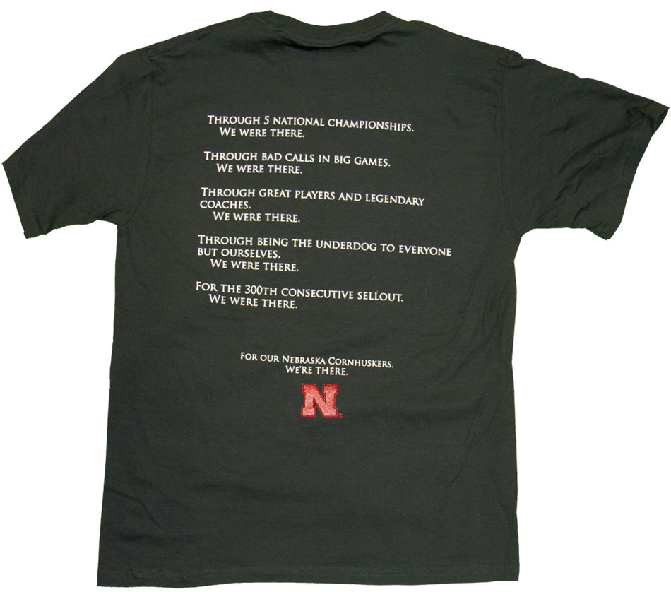 WE'RE THERE BLACK TEE