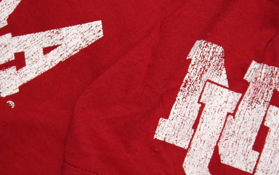 RETRO RED VNTGE WASH TEE