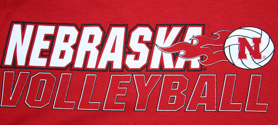 RS Volleyball Flame Tee