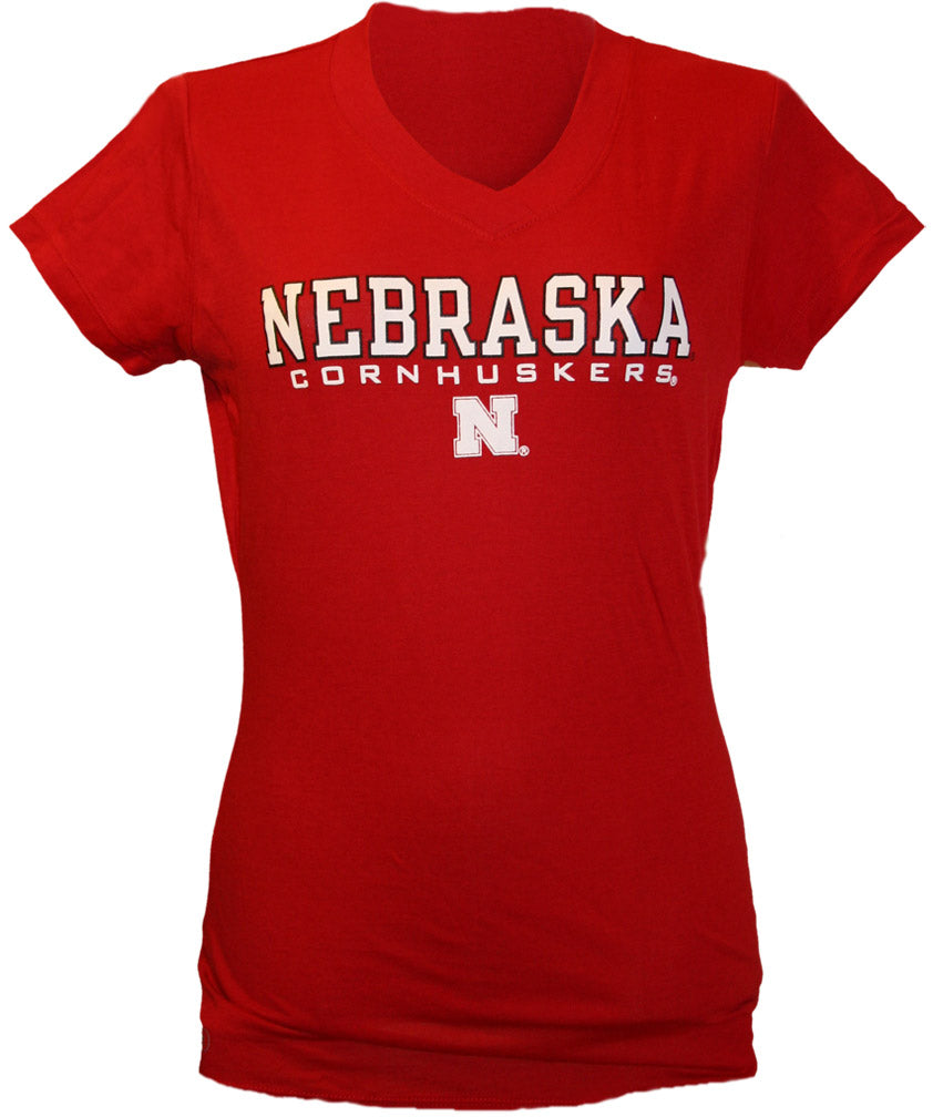 Nebraska Cornhuskers Long Sleeve Tee In Red