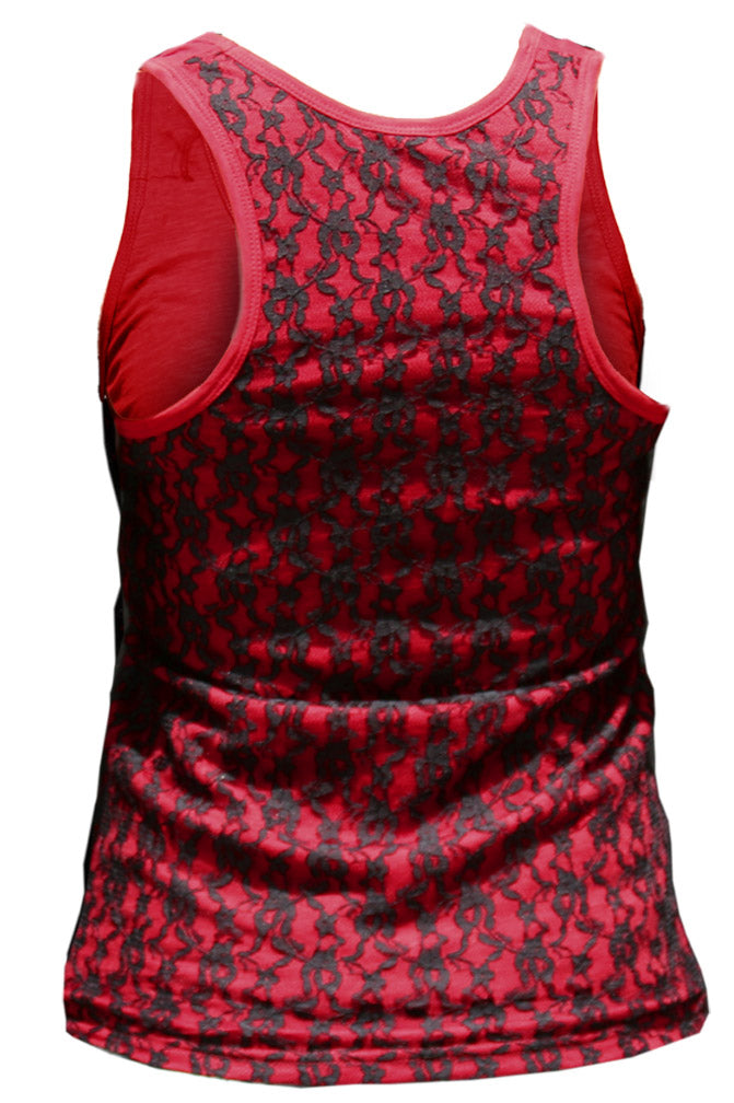 Floral Lace Tank