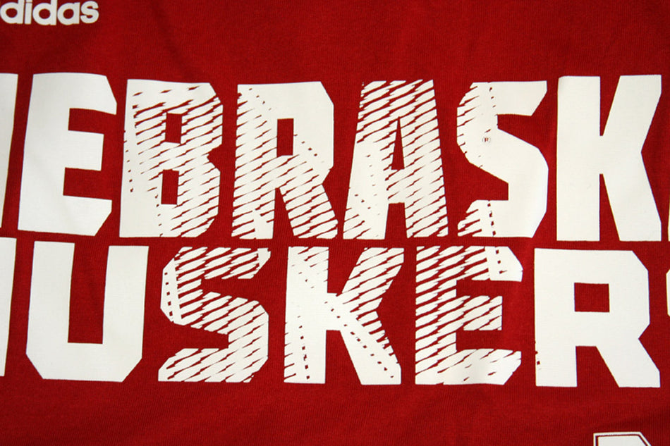 2014 Adidas Red Sideline Razor Short Sleeve Tee