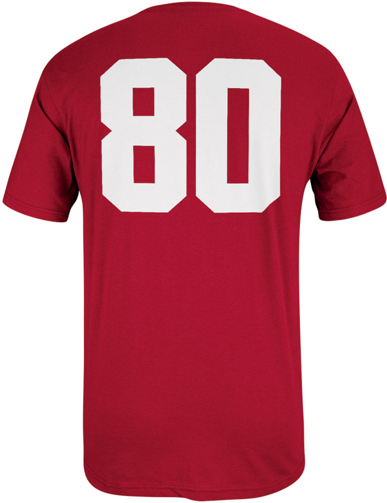 Adidas Red Replica Jersey #80 Tee