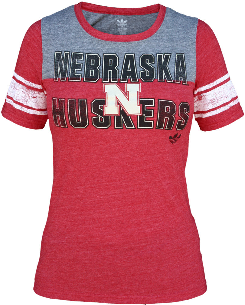 Adidas Red Women's Sports Tee