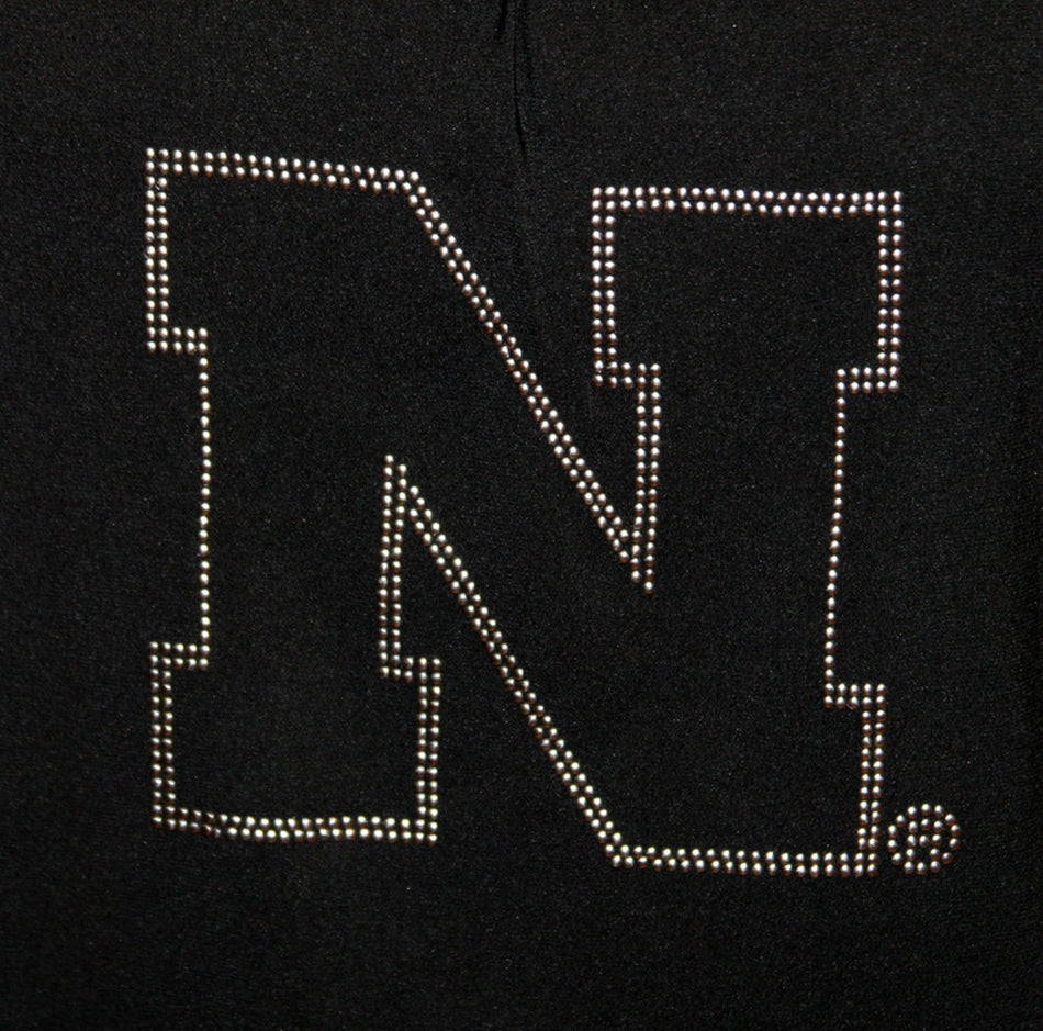 Black Racerback Studded Tank