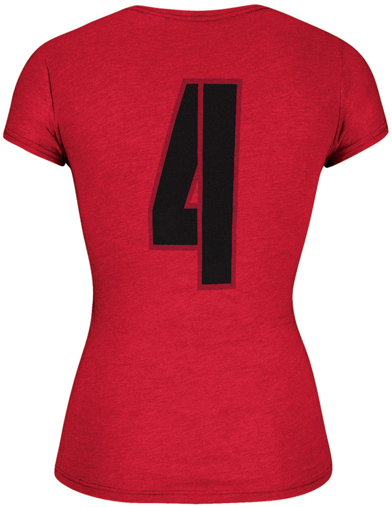 Red High Shine Tech Tee #4