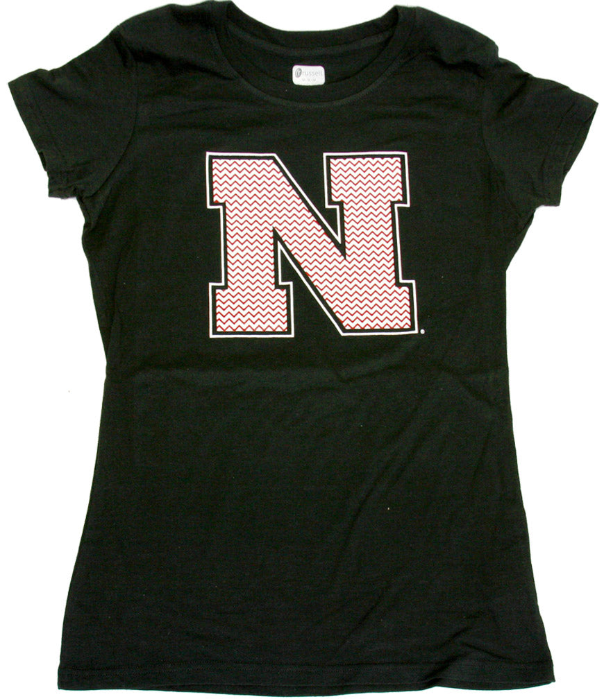Black Chevron N Tee