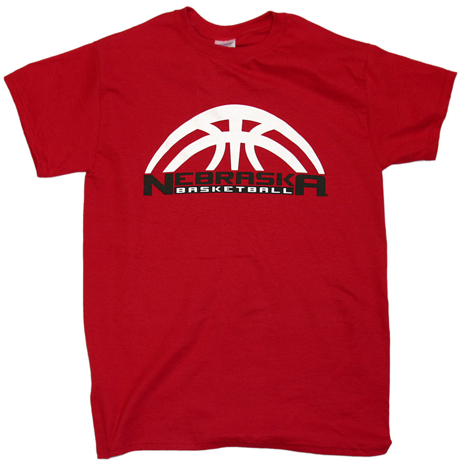 Husker Hoops To The Rack Tee