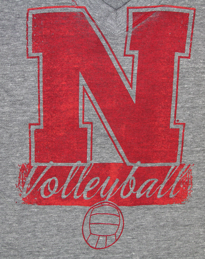 Adidas Volleyball Grey Womens Tee