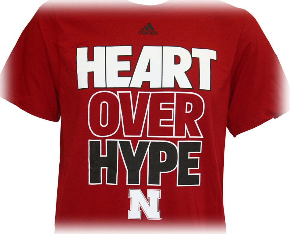 Adidas Red Heart Over Hype Tee