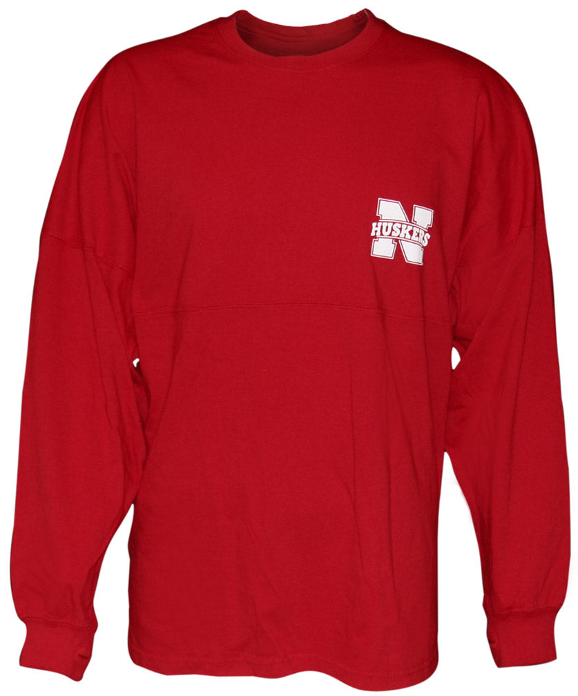 Red L/S Womens Sweeper