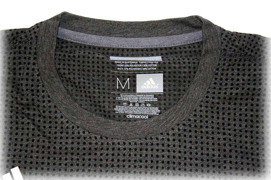 Adidas Aero Knit Huskers Energy Shock Sideline Tee - Black