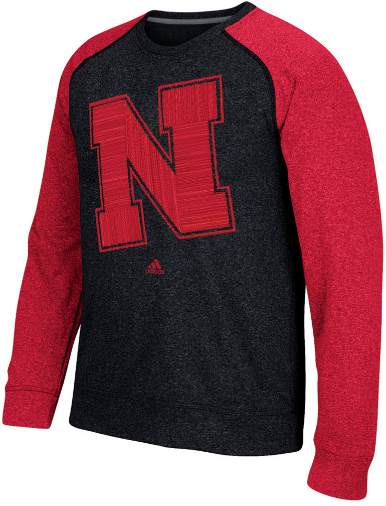 Adidas Black N Red Big Stitchin Raglan