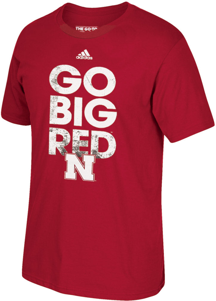 Adidas Go Big Red N Diamond Tee - Red