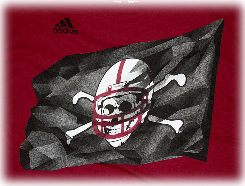 Adidas Nebraska Flag Tee