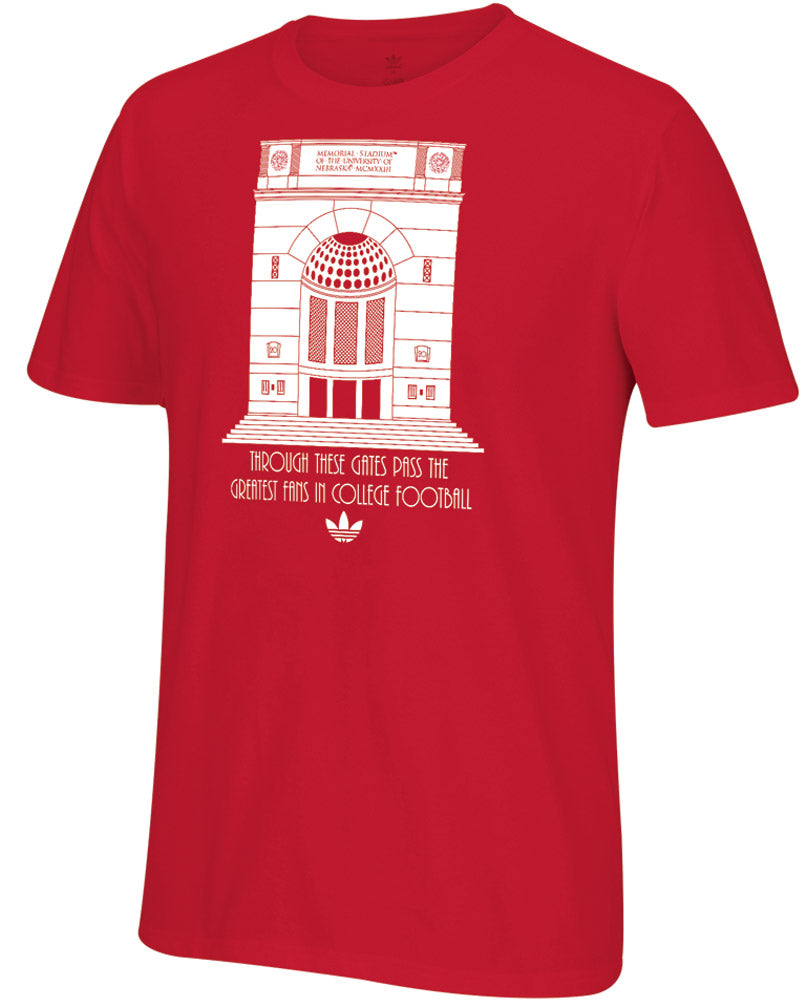 Adidas Through These Gates Tee - Red