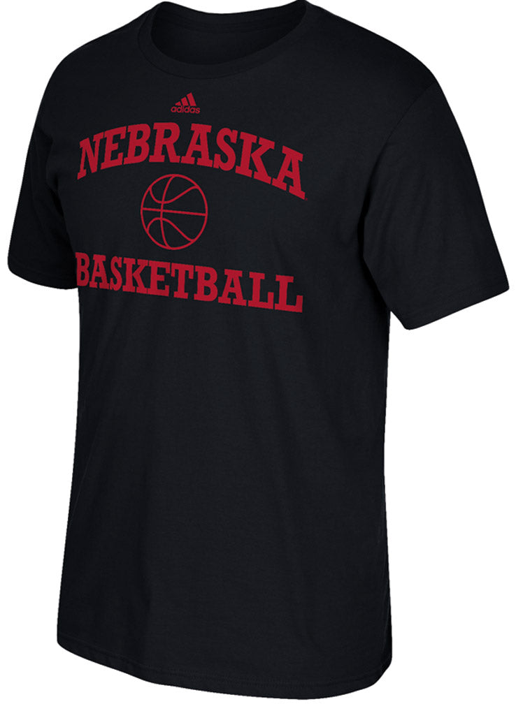 Adidas Arch Nebraska Basketball Tee