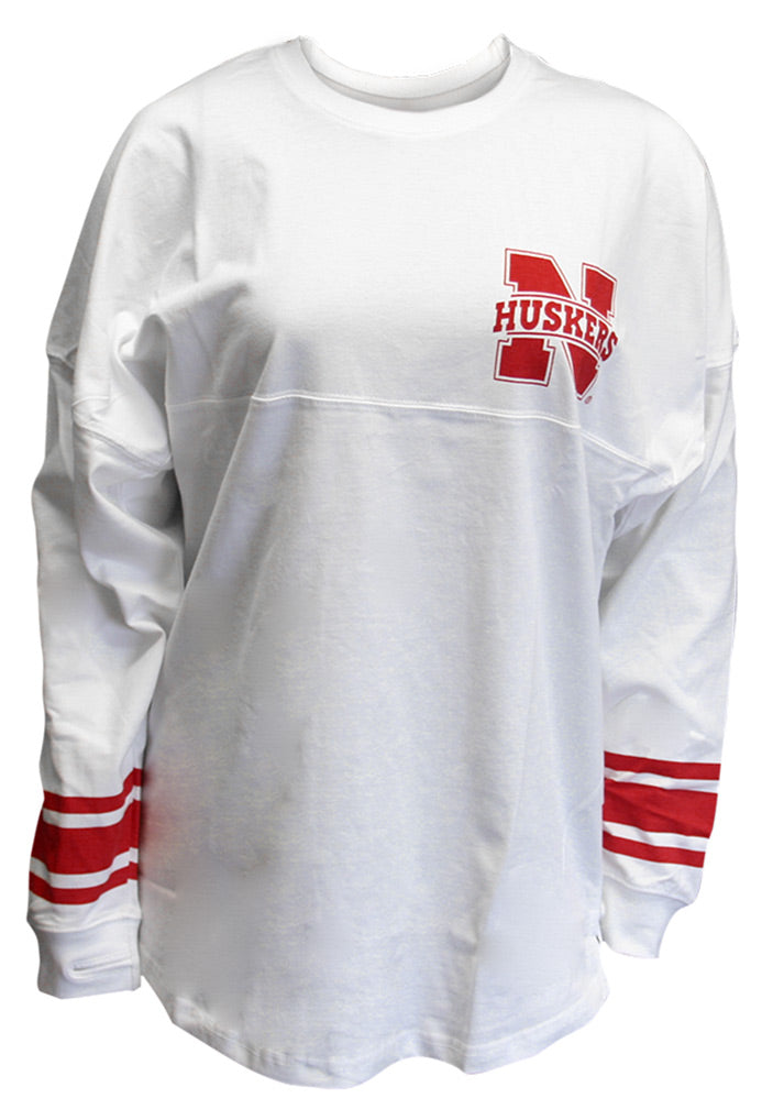 Go Big Red Nebraska Semi Pro LS Tee