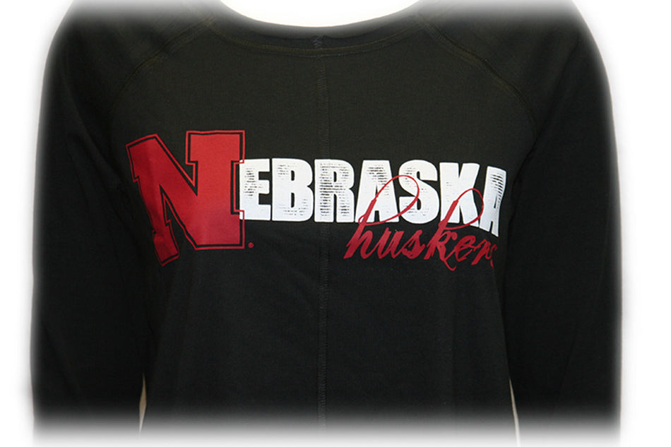 Nebraska Huskers Polka-Dot Jersey LS