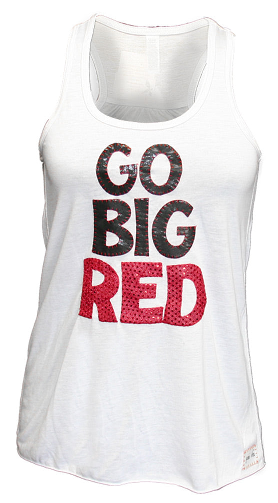 Go Big Red Racerback Pixi Tank