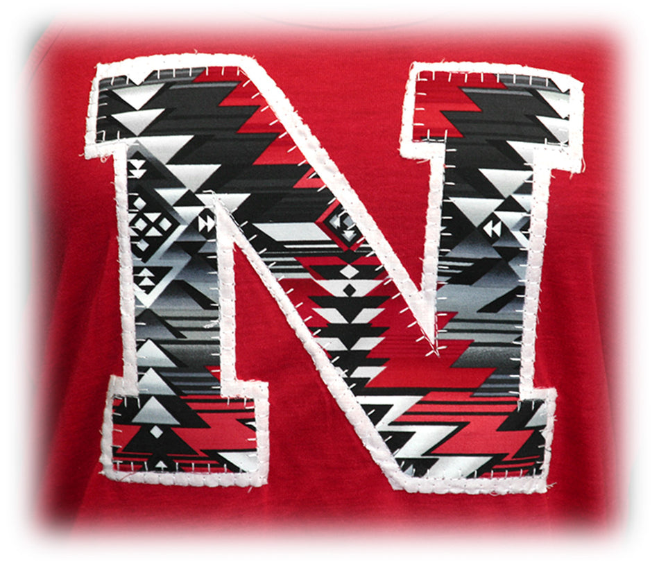 Aztec Nebraska N Racerback Pixi Tank