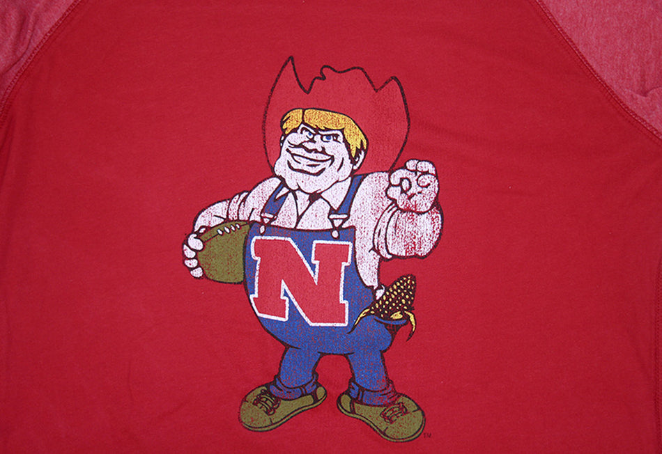 Retro Nebraska Herbie Raglan