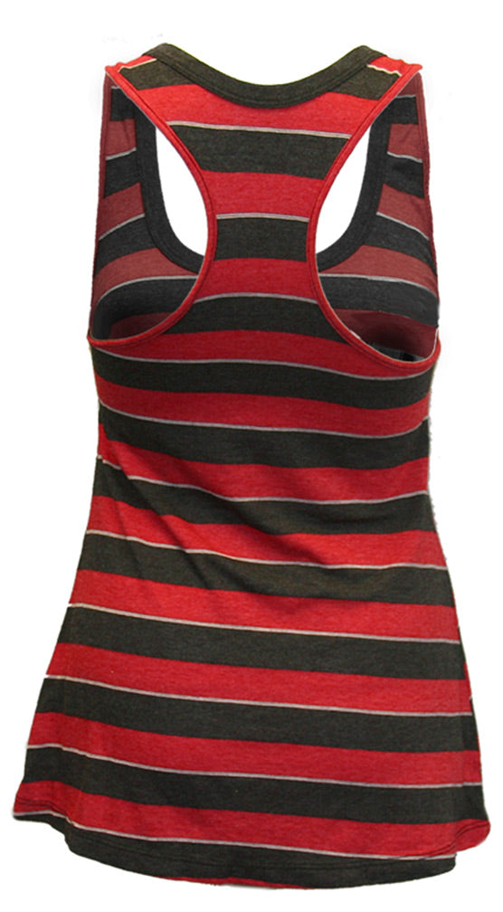 Nebraska N Striped Racerback