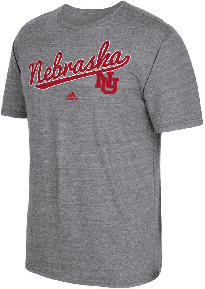 Adidas Nebraska Script NU Tee