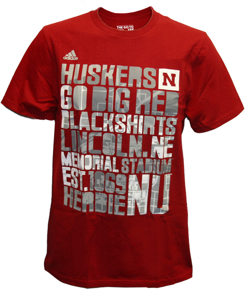 Adidas Red Campus Life Tee