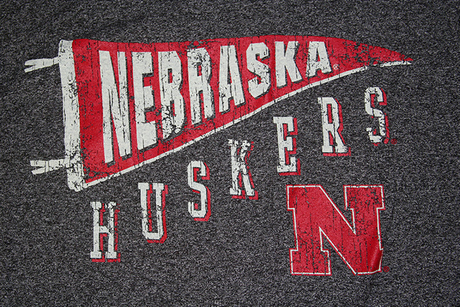 Pennant Nebraska Huskers Tee