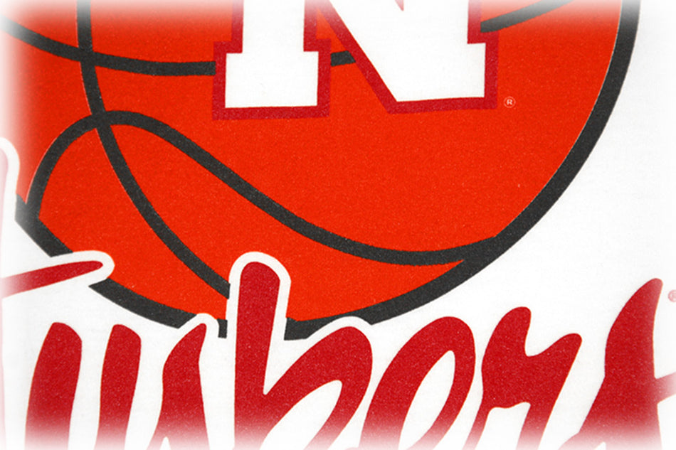 Adidas Huskers Basketball Old School Tee