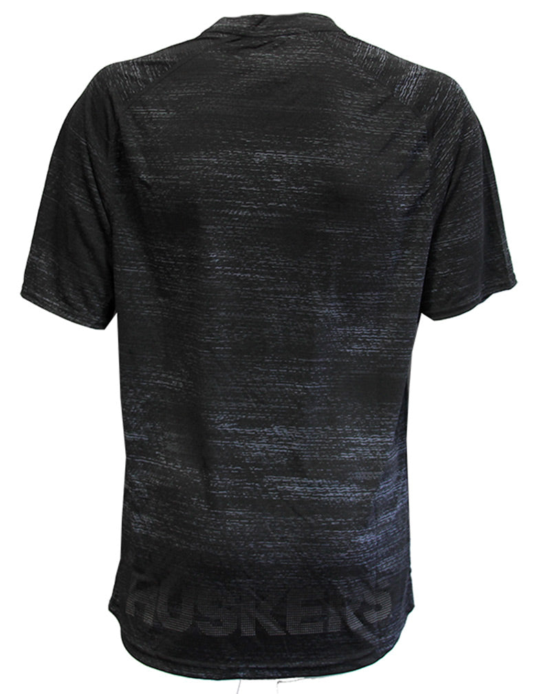 Adidas Huskers Sideline Training Black Tee
