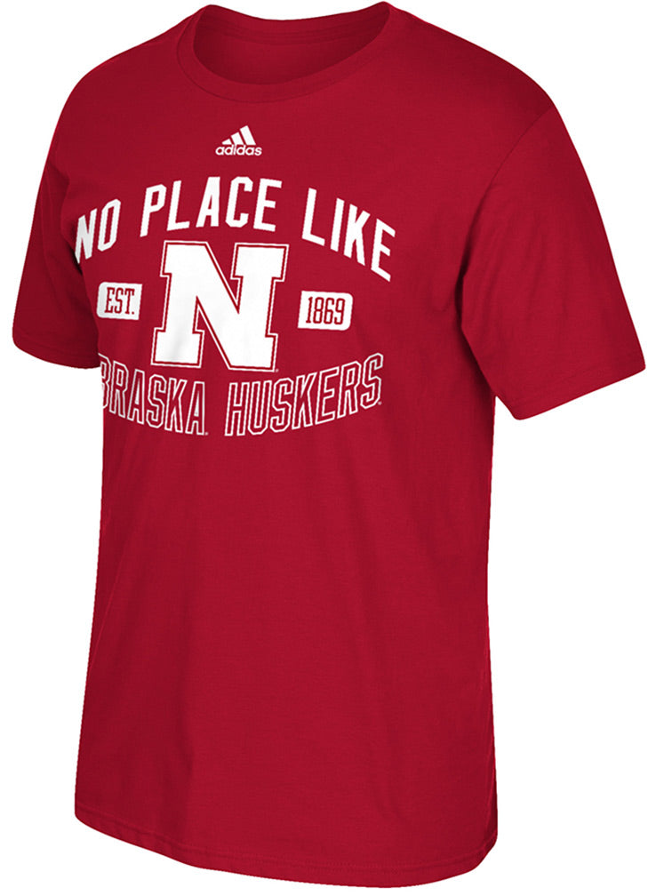 Adidas No Place Like Nebraska Tee