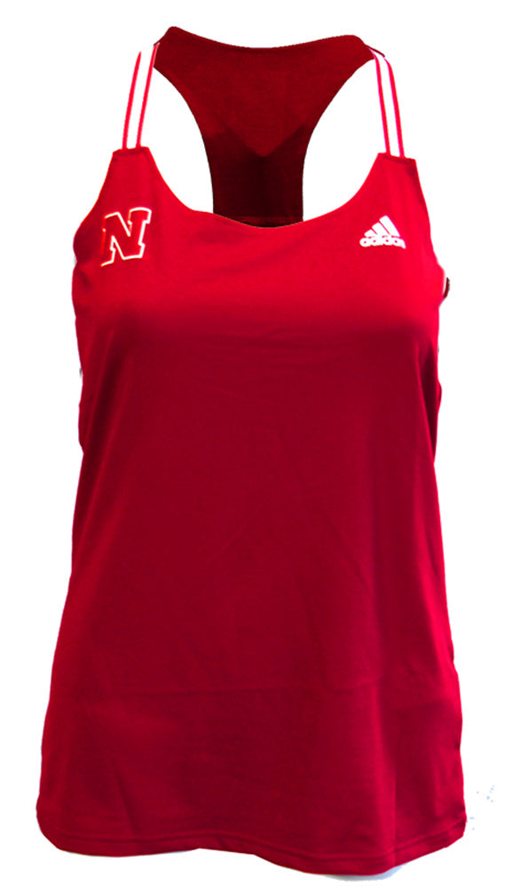 Adidas Womens Husker N Tri Stripe Tank