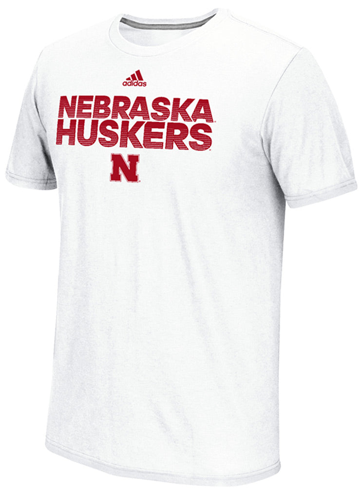 Adidas Nebraska Huskers Hustle Performance Tee