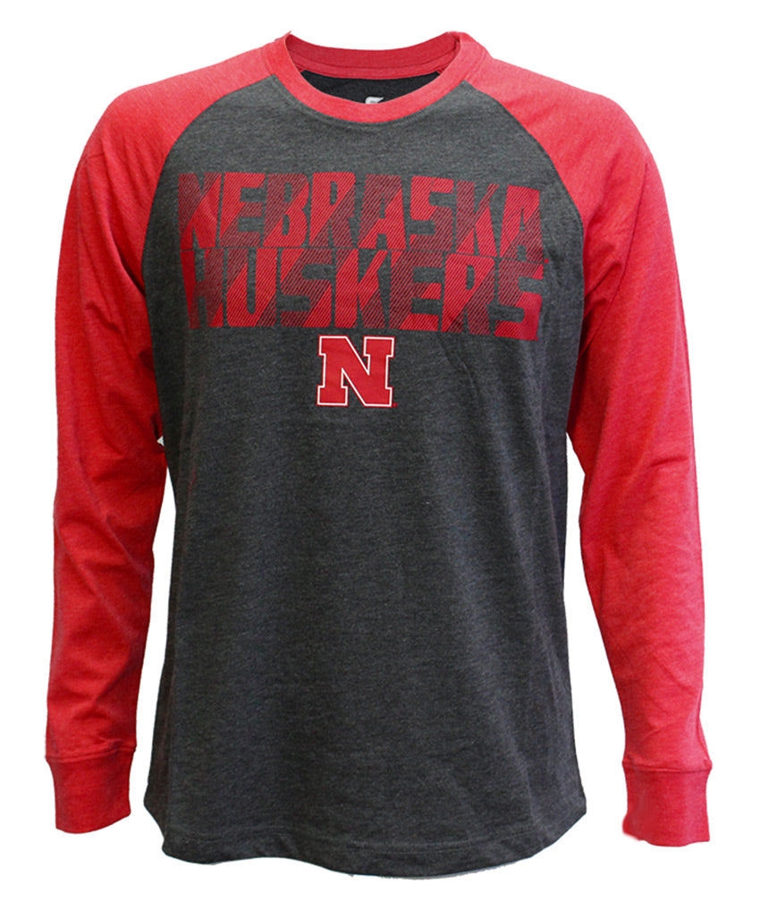 Nebraska Huskers Colosseum Raglan