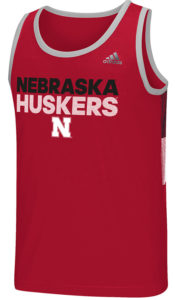 Adidas Nebraska Player Black Sideline Short