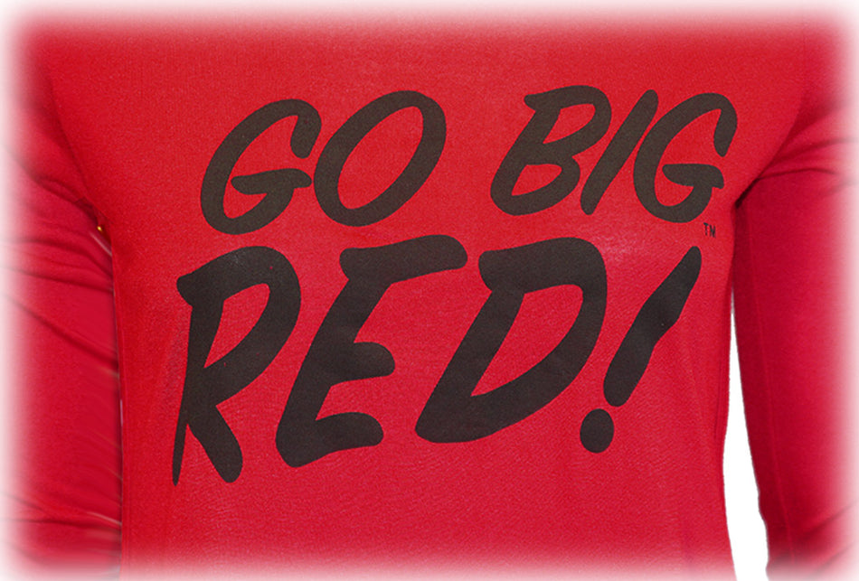 Go Big Red LS Top