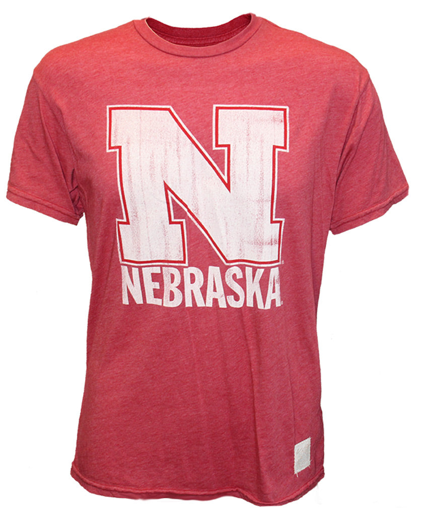 Distressed Nebraska Iron N Tee
