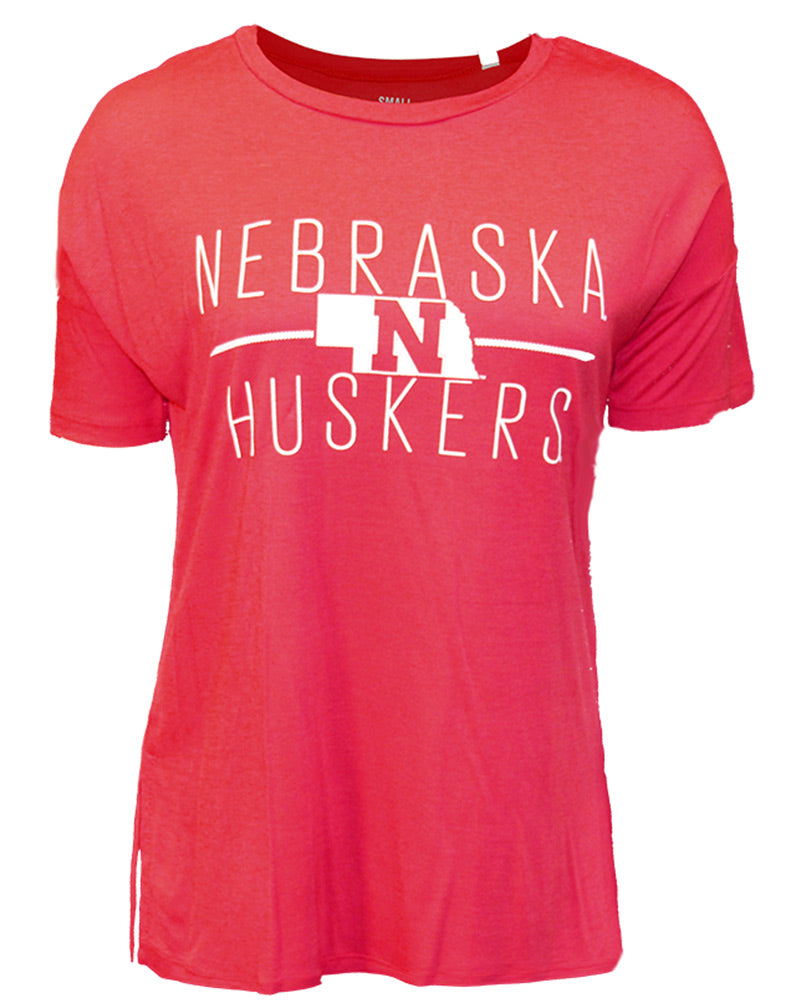 Nebraska Huskers State Womens Tee