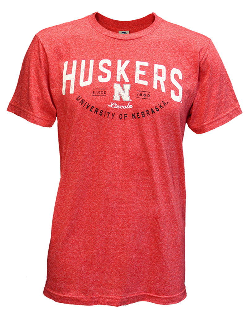 University of Nebraska Huskers Distressed Tee