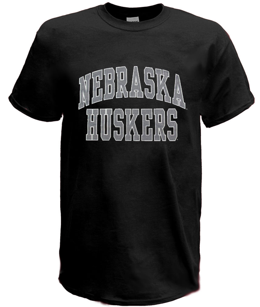 Nebraska Huskers Blackout Tee