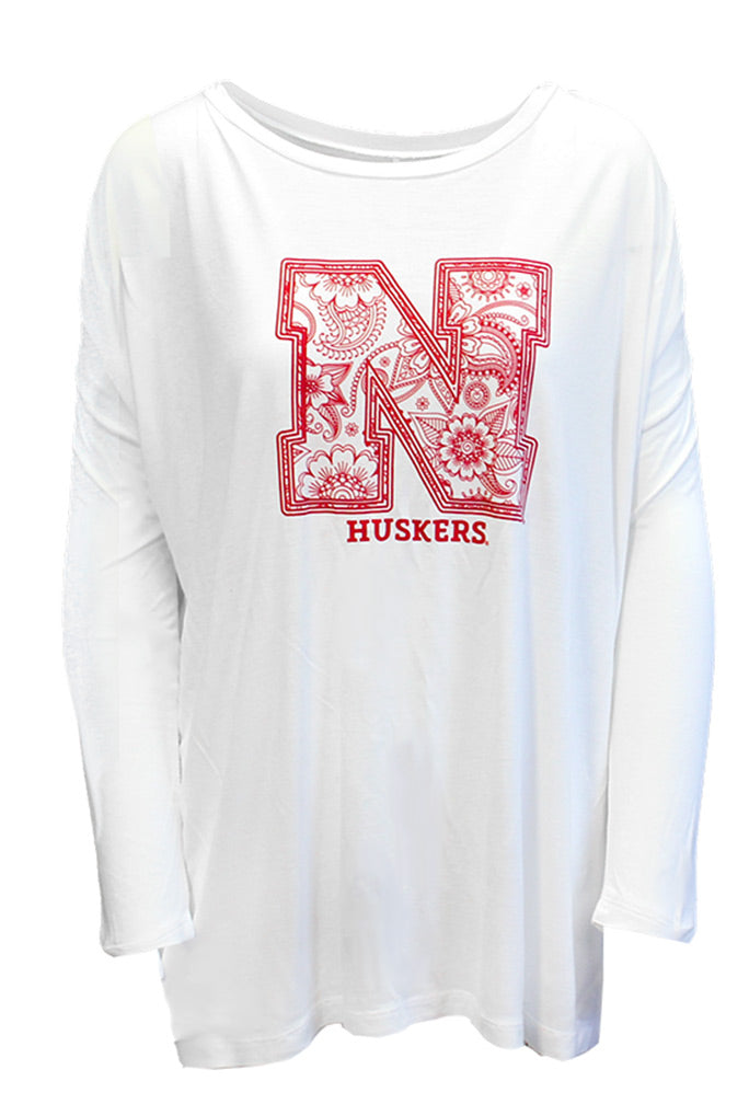Nebraska Lace Henna Tee