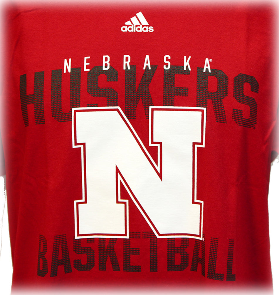 Adidas Husker Basketball Tee