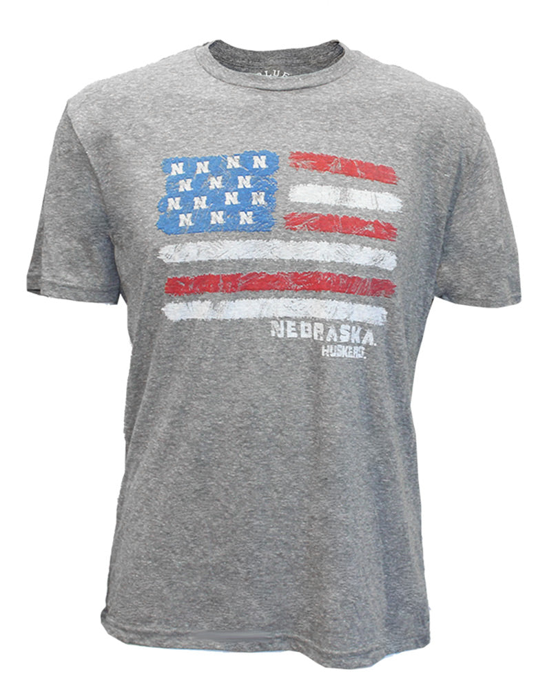USA Flag Husker Tee