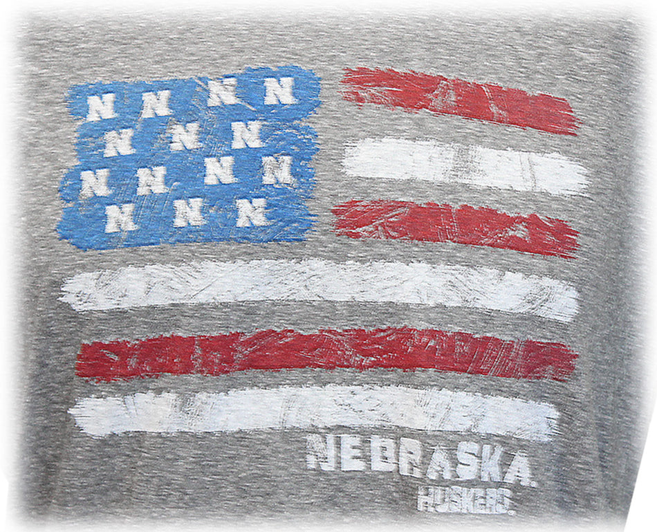 USA Flag Husker Tee